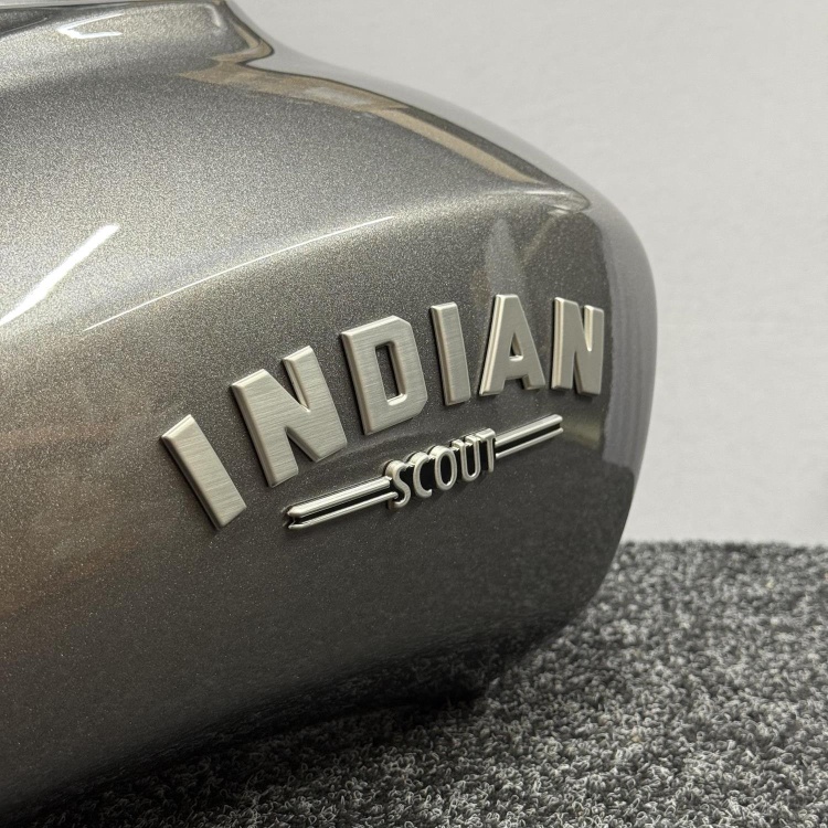 Indian Scout Bobber / Rogue Full Body Kit In Titanium Metallic